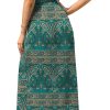 Womens 2025 Summer Maxi Dresses Casual Short Sleeve Empire Waist Spring Long Dress with Pockets